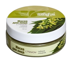 Маска Aasha "Глубокое очищение" с нимом для лица, 150 мл
