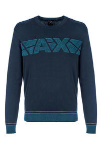 Джемпер мужской Armani Exchange синий 54