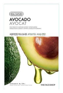 Маска для лица The Face Shop Real Nature Avocado Face Mask 20 г