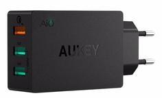 Сетевое зарядное устройство Aukey PA-T14 3 USB 4,8A Black