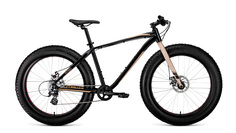 Велосипед Forward Bizon 26 черный/бежевый 18" RBKW9W668002