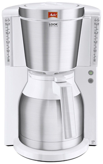 Кофеварка капельного типа Melitta Look IV Therm DeLuxe White/Silver