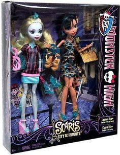 Набор кукол Monster High Лагуна Блю и Клео де Нил Скариж Y7296