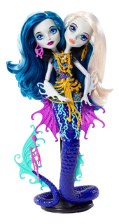 Кукла Monster High Пери и перл из серии большой кошмарный риф DHB47