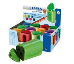 Двойная точилка "Croove" L7311250, в ассортименте Lyra