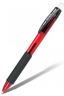 Ручка шариковая "Click&Go", красная, 0,7 мм Pentel