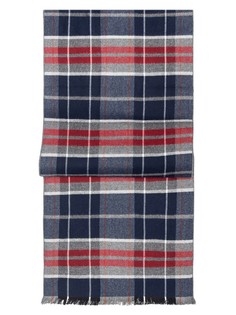 Шарф мужской Labbra LJG34-768 красный/синий