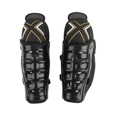 Щитки хоккейные Larsen X-Force SG-R17.0 JR черные, размер 13