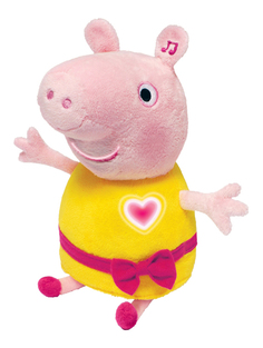 Мягкая игрушка Peppa Pig Росмэн Пеппа 30 см (звук) 30567
