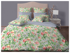 Комплект постельного белья Хлопковый Край цветочные сны семейный
