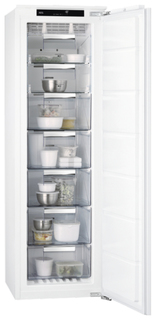 Встраиваемая морозильная камера AEG ABR81816NC White