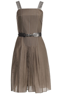 Платье женское Caterina Leman SU 2465 (Б/В) коричневое 34 EU