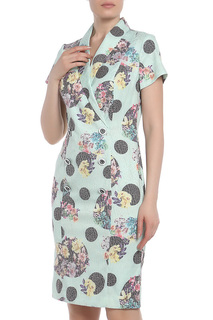 Платье женское МадаМ Т ПЛ3925/2124 зеленое 52 RU