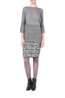 Свитер женский Caterina Leman BL 8981 TO 9070 серебристый 36 EU