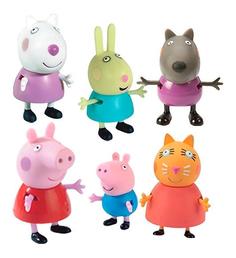 Игровой набор Peppa Pig 24312 Набор Пеппа и друзья из 6 фигурок