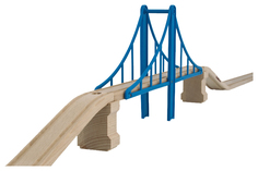 Железнодорожный набор Eichhorn Висячий мост 100001509