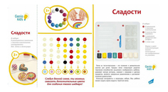 Набор для лепки из пластилина Genio Kids Сладости