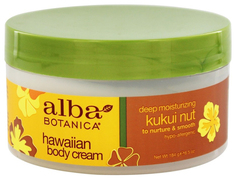 Крем для тела Alba Botanica Natural Hawaiian Body Cream Deep Moisturizing Kukui Nut 184 мл