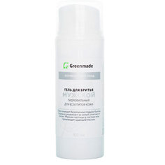 Гель для бритья Мужской GreenMade, гидрофильный для всех типов кожи