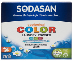 Порошок для стирки Sodasan концентрат для цветных вещей 1.2 кг