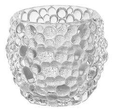 ShiShi Подсвечник Воздушные Пузырьки, 8 см, стекло 46472