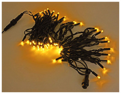Гирлянда электрическая Beauty Led LL100-1-1Y Желтый