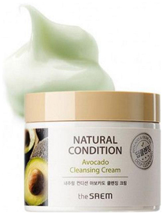 Крем с авокадо очищающий The Saem Natural Condition Avocado Cleansing Cream 300 мл