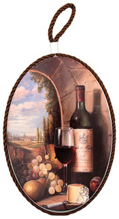 Подставка под горячее Elan Gallery Виноград и вино 220118