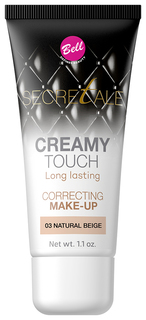 Тональный крем Bell Secretale Creamy Touch Correcting Make-up 03 Natural Beige 30 мл