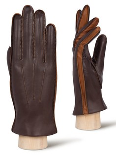 Перчатки мужские Eleganzza F-OS0108 коричневые 8.5