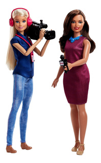 Игровой набор Кем быть? Команда Теленовостей Barbie FCP64 FJB22