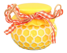 Банка для хранения меда "Соты", 250 мл Elan Gallery