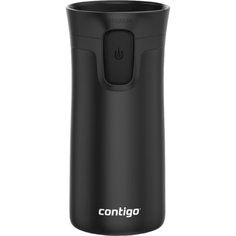 Термокружка Contigo Pinnacle Matte Black чёрный матовый, 0.3 л