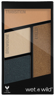 Тени для век Wet n Wild Color Icon Eyeshadow Quad E343b Hooked On Vinyl 4,5 г