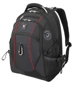 Рюкзак Wenger Scansmart III черный/красный 38 л