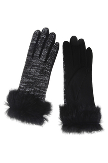 Перчатки женские Moltini 260B-111717 черные 7.5