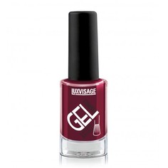 Лак для ногтей Luxvisage Gel finish тон 13 осенний бургунди