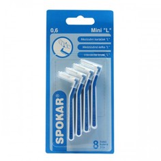 Конический ершик SPOKAR Mini L диаметр 0,6; 8 шт
