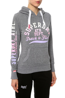 Толстовка женская Superdry серая 12