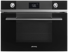 Встраиваемая микроволновая печь с грилем Smeg Linea SF4102MN