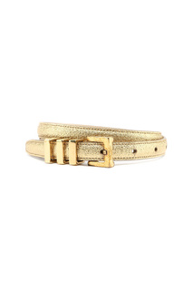 Ремень женский Saint Laurent Paris 314629C130J золотистый 65