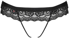 Контактные трусики с широким кружевным поясом (S-M) Obsessive