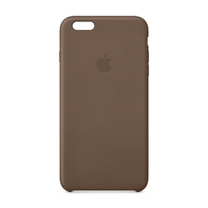 Кейс Apple для iPhone 6 Plus Leather Case Olive Brown MGQR2