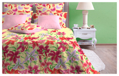 Комплект постельного белья Хлопковый Край цветочные сны семейный