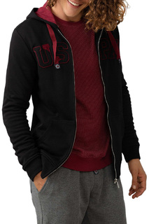 Толстовка мужская U.S. POLO Assn. G081SZ0820GARENSK8 черная XS