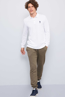 Лонгслив мужской U.S. POLO Assn. G081SZ0820TP01SK7 VR013 белый XL