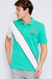 Футболка-поло мужская U.S. POLO Assn. G081SZ0110FELIX VR020 зеленая L
