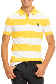 Футболка-поло мужская U.S. POLO Assn. G081GL0110ANDRE SR0135 желтая XS