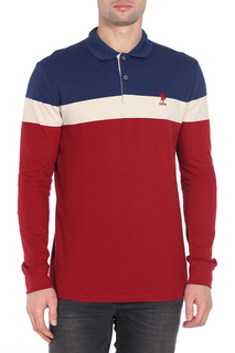 Лонгслив мужской U.S. POLO Assn. G081GL0820JIMMY KR0227 красный XS