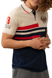 Поло мужское U.S. POLO Assn. G081SZ0110PARALIMNI VR033 синее S